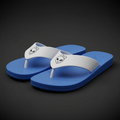 Electric Blue Flip-Flop