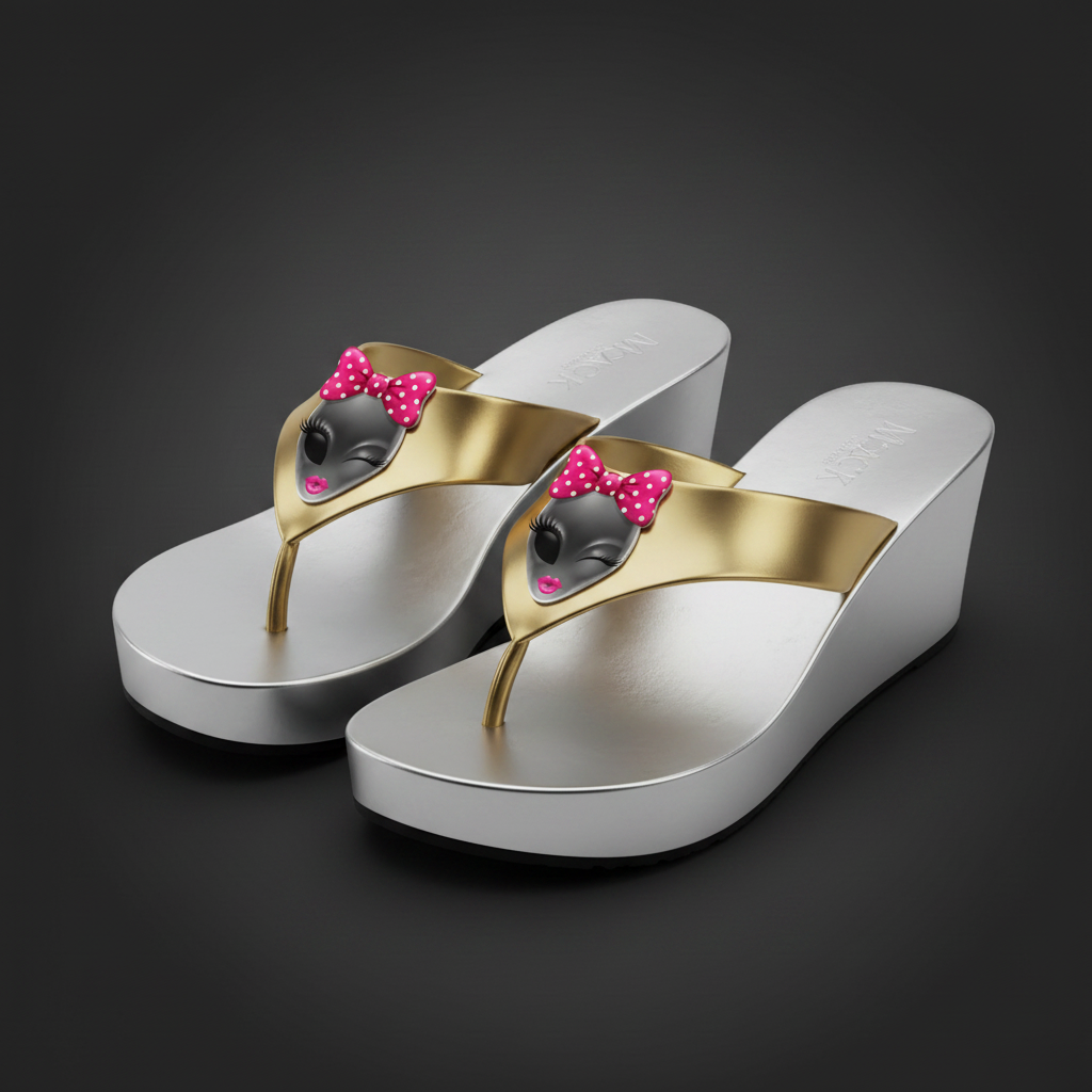 Gold Silver Wedge