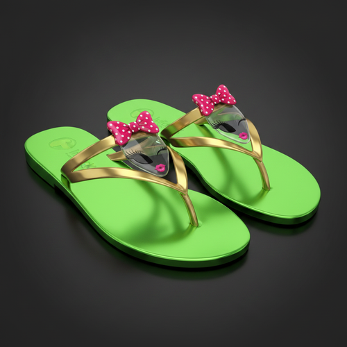 Green Gold Flip-Flop