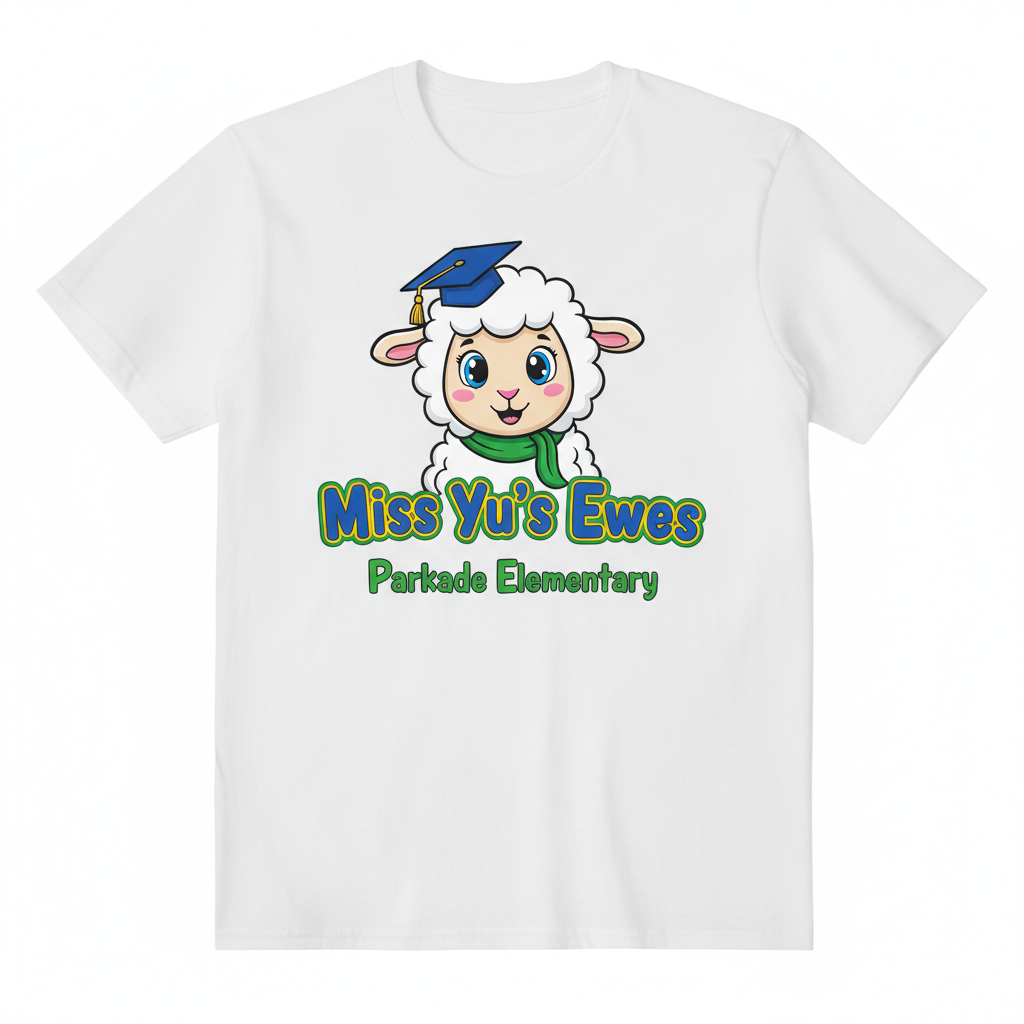 Miss Yu's Ewes Classic T-Shirt - Parkade Elementary Fundraiser
