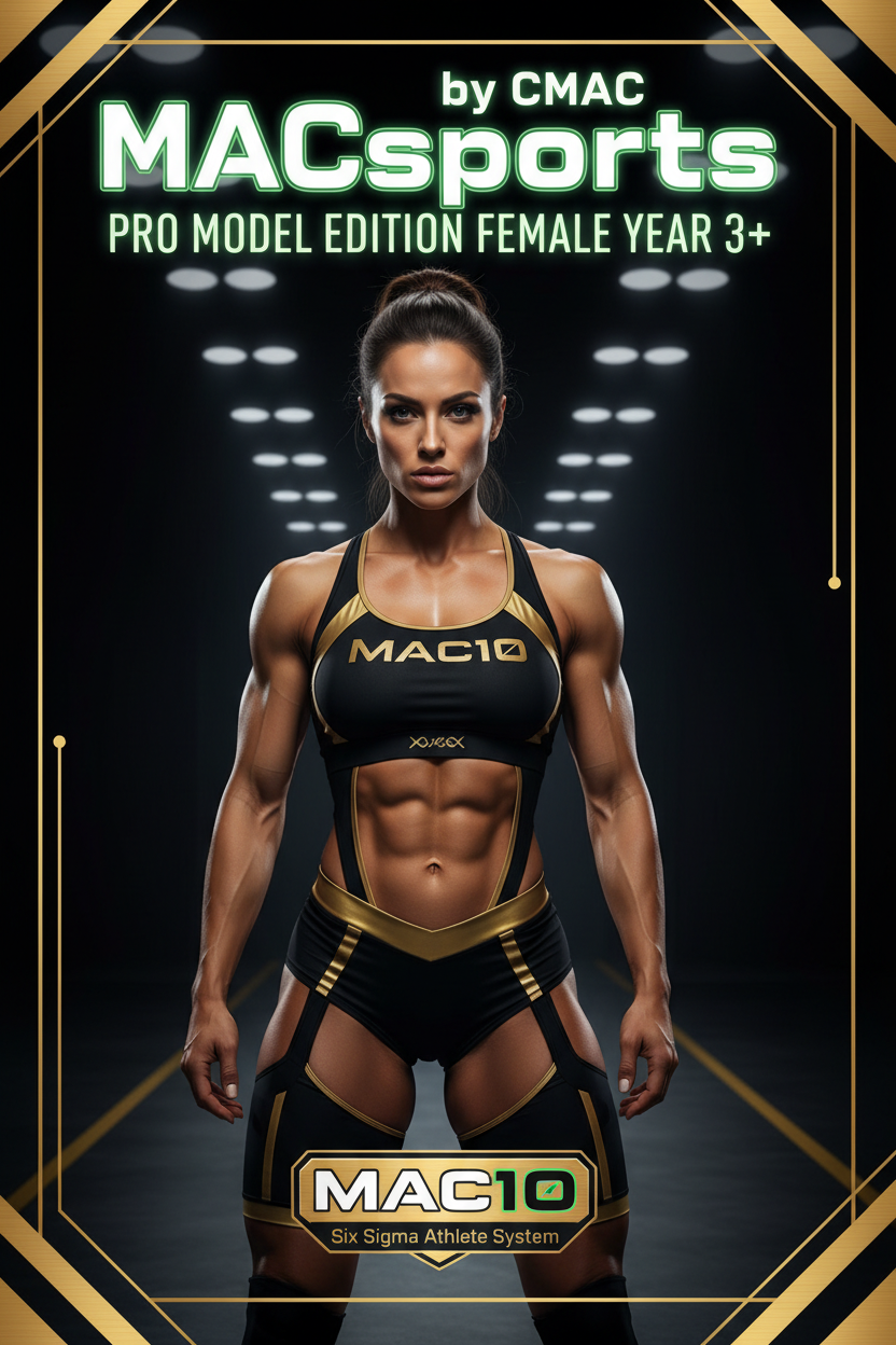 Pro Model Edition Female Year 3+ — MAC10 Six Sigma Athlete System by Chad McKinley