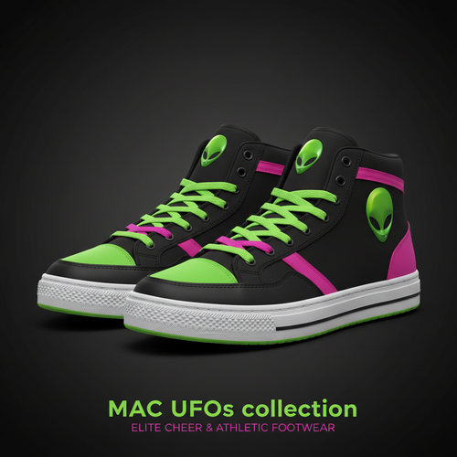MAC UFOs Women's Canvas High Top Shoes