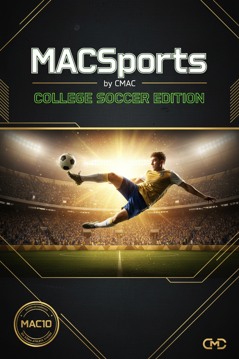 College Soccer Edition — MAC10 Six Sigma Athlete System by Chad McKinley