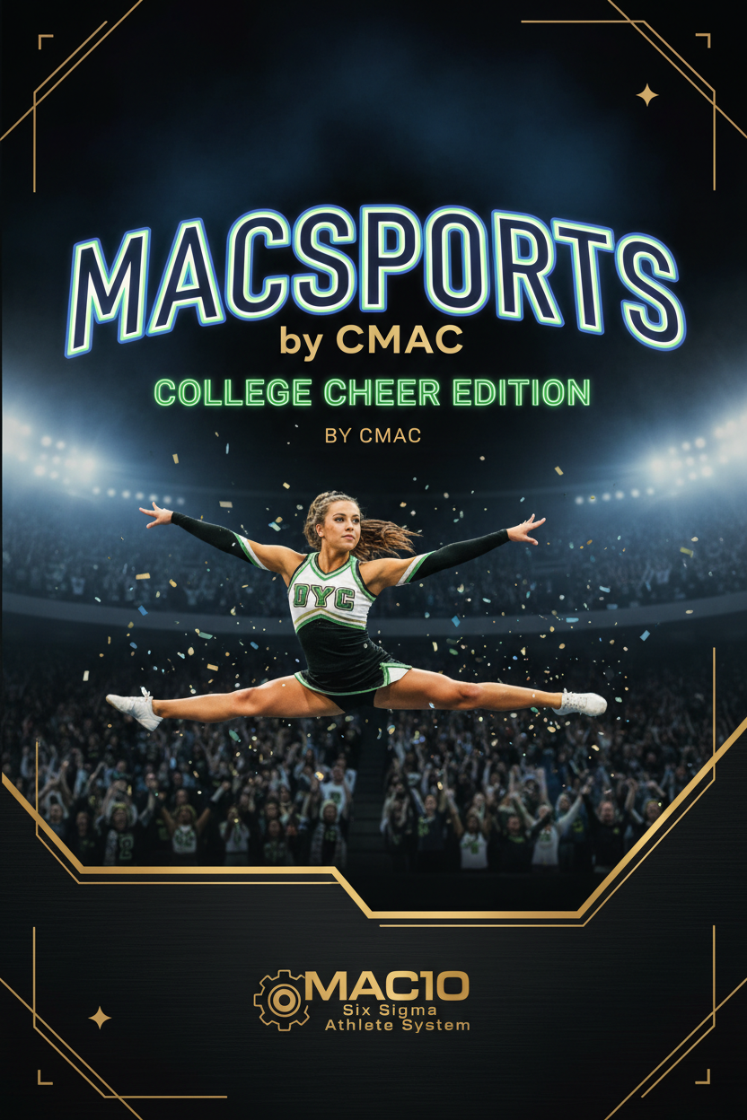 College Cheer Edition — MAC10 Six Sigma Athlete System by Chad McKinley