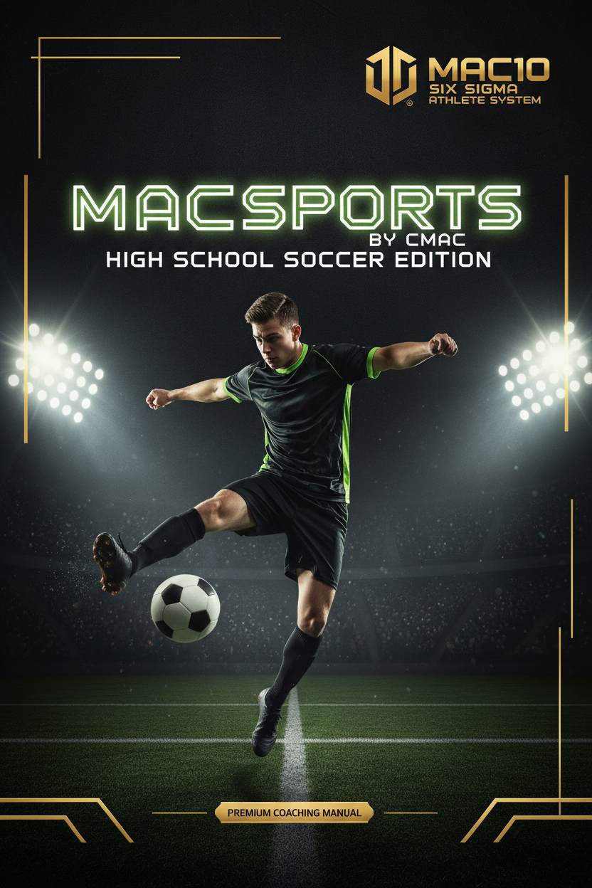 High School Soccer Edition — MAC10 Six Sigma Athlete System by Chad McKinley