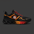 MAC Zombies Performance Runner - Black Orange Red