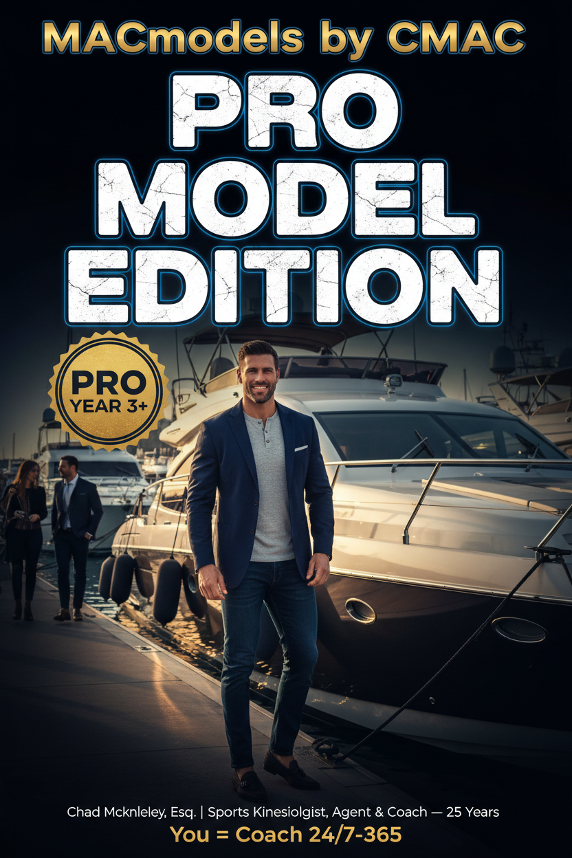 MACmodels Pro Model Edition Male boat show scene