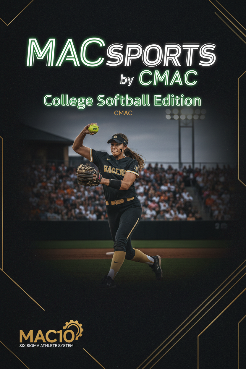 College Softball Edition — MAC10 Six Sigma Athlete System by Chad McKinley