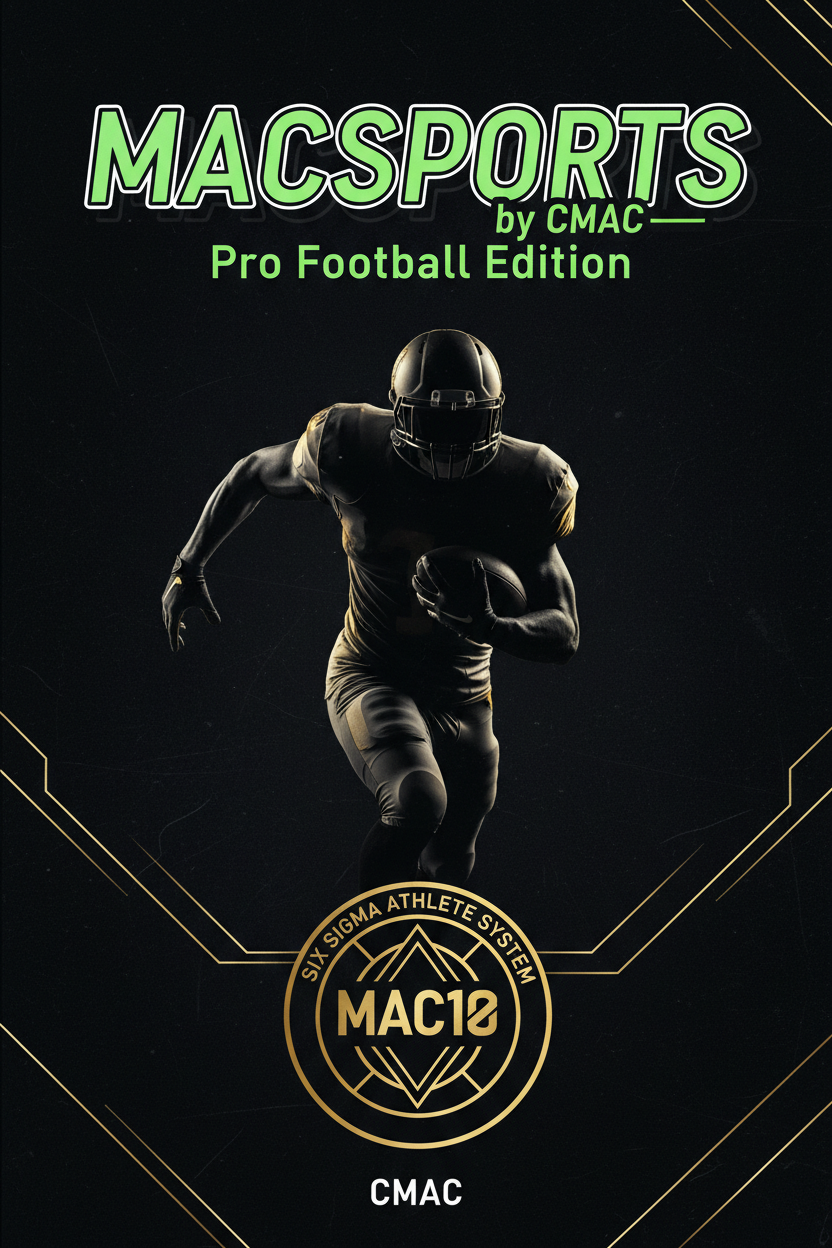 Pro Football Edition — MAC10 Six Sigma Athlete System by Chad McKinley