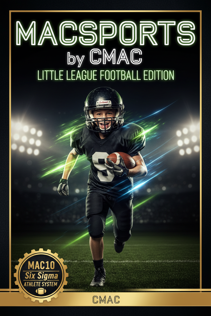 Little League Football Edition — MAC10 Six Sigma Athlete System by Chad McKinley