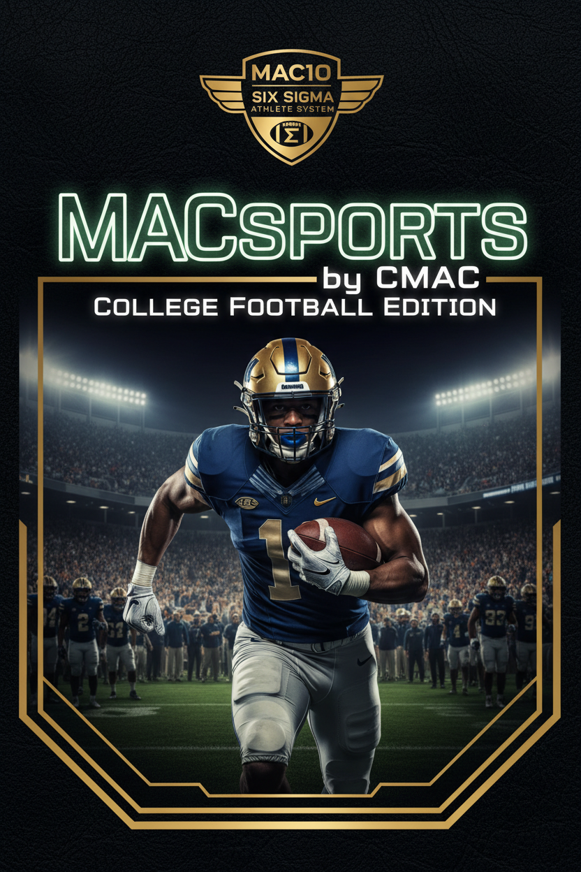 College Football Edition — MAC10 Six Sigma Athlete System by Chad McKinley
