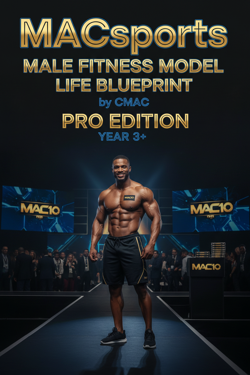 Male Fitness Model Pro Edition Convention Cover